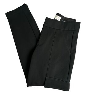 Anthropologie the essential SLIM Black Cargo Ankle Pants Womens Size‎ 2